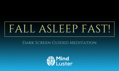 Dark Screen Guided Meditation For Deep Sleep