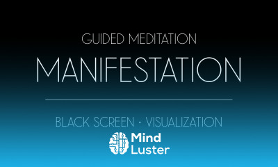 Guided Meditation for Manifestation Black Screen Meditation to Manifest Your Every Desire