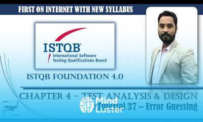 ISTQB FOUNDATION 4 0 Tutorial 37 Error Guessing Experience Based Techniques Techniques CTFL