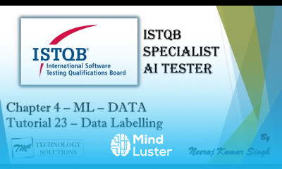 ISTQB AI Tester Data Labelling for Supervised Learning Data Labelling Approaches AI Tutorials