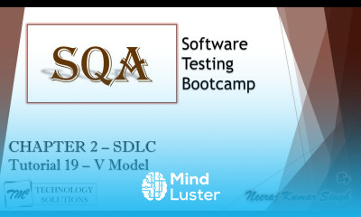 Software Testing Bootcamp V Model Sequential Development Models Software Testing Tutorials