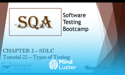 Software Testing Bootcamp Types of Testing Classification of Testing Software Testing Tutorials