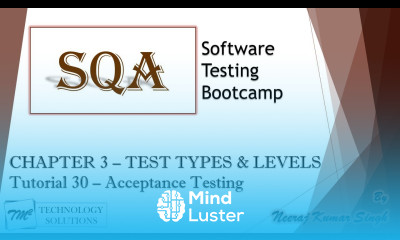 Software Testing Bootcamp Acceptance Testing UAT Alpha Testing Beta Testing QA Tutorials