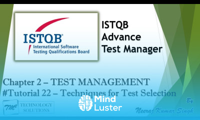 ISTQB Test Manager 2 3 3 Other Techniques for Test Selection ISTQB Tutorials