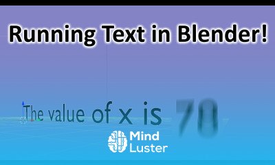 Animate Text Fields in Blender with Python