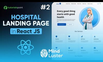 Navbar Component Hospital Landing Page Part 2