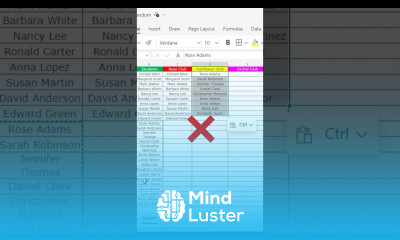 How to Create Random Teams in Excel with Formula shorts excel