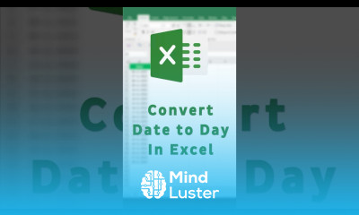 How to Convert Dates to Days in Excel TEXT Function in Excel shorts excel