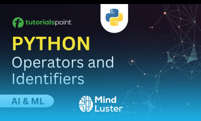 Operators in Python Python Identifiers AI Machine Learning Tutorialspoint
