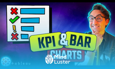 Tableau Charts KPI Bar Chart Tableau Course 132