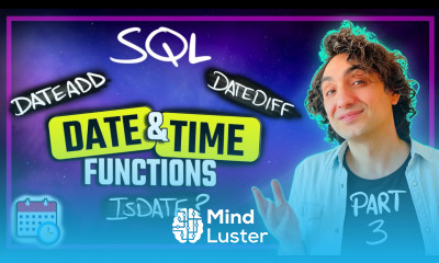 SQL Date Time Functions Dateadd Datediff Isdate SQL Course 13