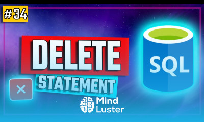 SQL DELETE Delete Data from Database SQL Tutorial 34