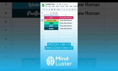  How to copy and paste styles in Google Sheets googlesheets shorts spreadsheet