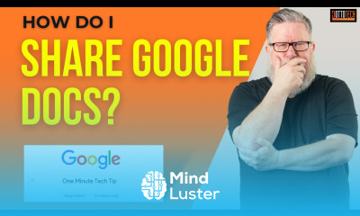 How to Share a Google Doc