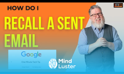 How to recall a sent Email