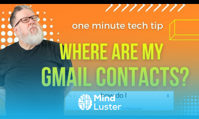 Where are my contacts stored in Gmail