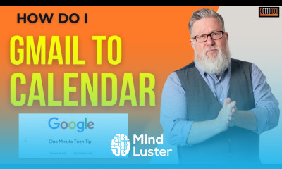 How to turn an Email into a Calendar Event