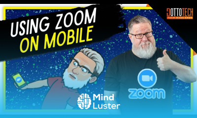 Zoom on your iPhone iPad or other Mobile Tutorial
