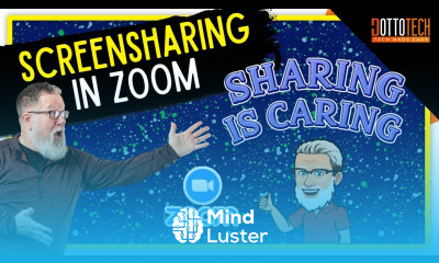 Screensharing in Zoom Screen share Tutorial