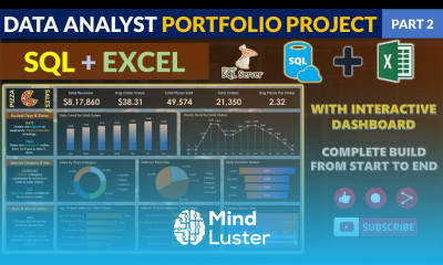 SQL Excel Portfolio Project Data Analyst Portfolio Project Excel Project For Beginners Part 2
