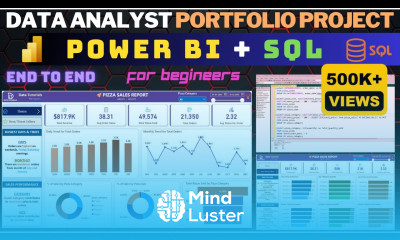 Power BI SQL Project Data Analyst Portfolio End to End Beginner to Expert powerbi sql