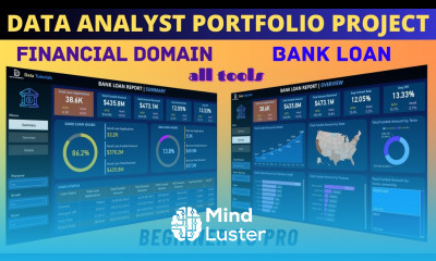 Financial Domain Data Analyst Portfolio Project Overview Beginner to Advanced powerbi sql