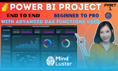 Power BI Project From Start to End Part 1 Car Sales Advanced DAX End to End 2024 powerbi