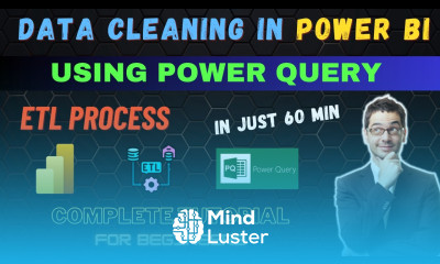 Data Cleaning in Power BI Power Query ETL Complete Tutorial 2023 For Beginners powerbi