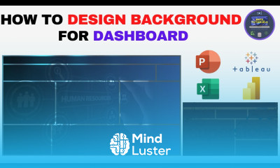 How to Design Beautiful Background for Dashboard tableau excel powerbi datatutorials1