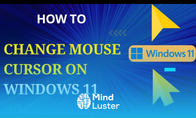 How to change cursor on windows 11 change mouse cursor change cursor style and shape