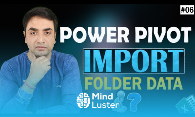Power Pivot Import Folder Import Use Power Query Feature to import Folder Data into Power Pivot