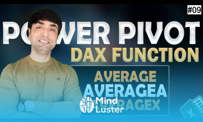 Power Pivot DAX Function Average Averagea AverageX