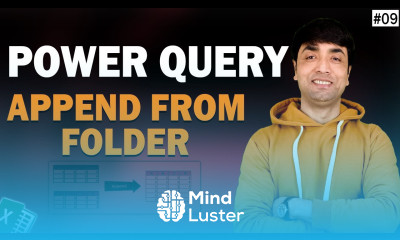 Append Data from Folder Combine Multiple Excel Files into One using Power Query