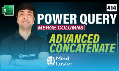 Merge Columns with Power Query Advanced Concatenate Power Query Step by Step
