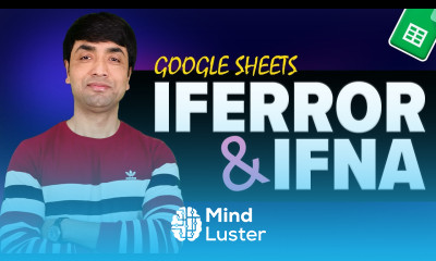 Google Sheets IFERROR IFNA Function