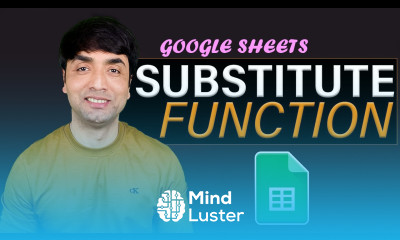 Google Sheets Substitute Function