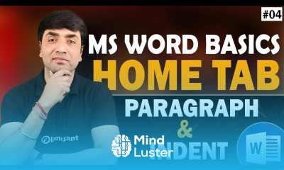 Ms Word Basics Home Tab Paragraph Indent Font Sort Change Case