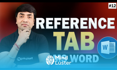Ms Word Reference Tab How to use Reference tab in Ms Word in Hindi