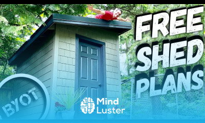 BUILDING A LEAN TO SHED START TO FINISH Part 3 of 3