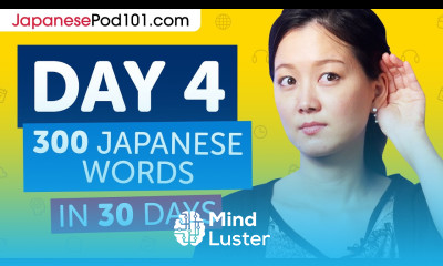 Day 4 40 300 Learn 300 Japanese Words in 30 Days Challenge