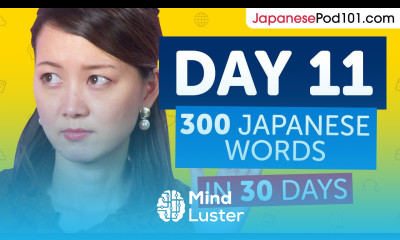 Day 11 110 300 Learn 300 Japanese Words in 30 Days Challenge