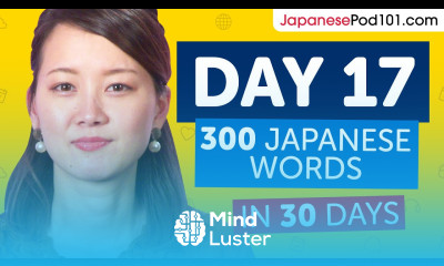 Day 17 170 300 Learn 300 Japanese Words in 30 Days Challenge