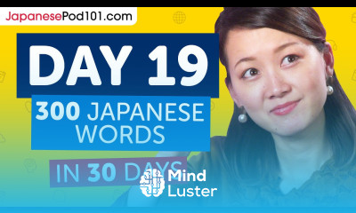 Day 19 190 300 Learn 300 Japanese Words in 30 Days Challenge