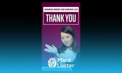 How to Say tHANK YOU in Japanese  shorts japanese japanesepod101