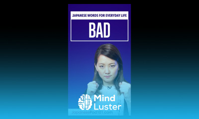 How to Say BAD in Japanese  shorts japanese japanesepod101