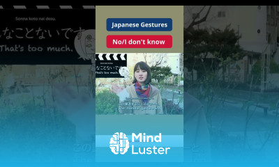 Japanese Gestures I don t know  shorts Japanese JapanesePod101