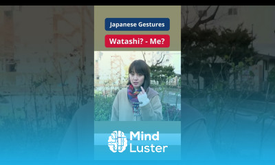 Japanese Gestures Watashi Me  shorts Japanese JapanesePod101