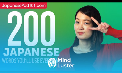 200 Japanese Words You ll Use Every Day Basic Vocabulary 60