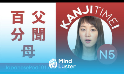 JLPT N5 Kanji Review 百 父 分 聞 and 母