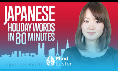 Learn ALL Japanese Words you need for Holidays in 80 Minutes